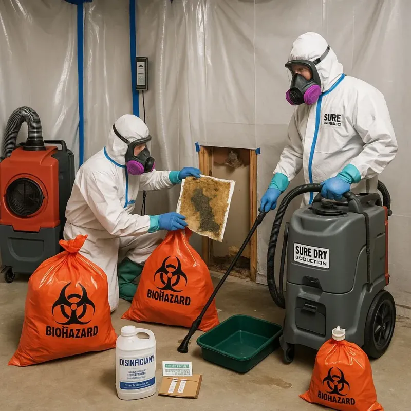 Contaminated Water Handling Protocols process in Florence, TX