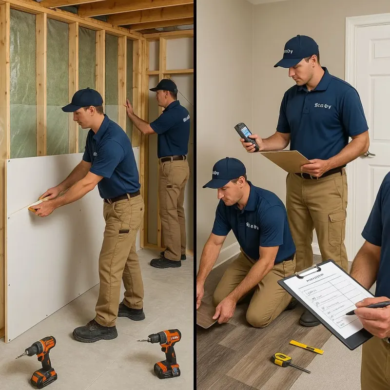 Repairs and Reconstruction process in Florence, TX