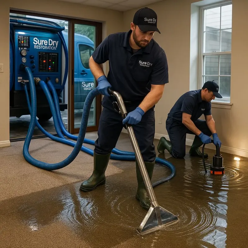 Water Extraction and Removal process in Florence, TX